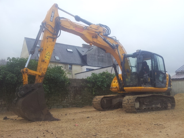 Terrassement reseaux drainage amenagement 4 - Concarneau Pont-Aven